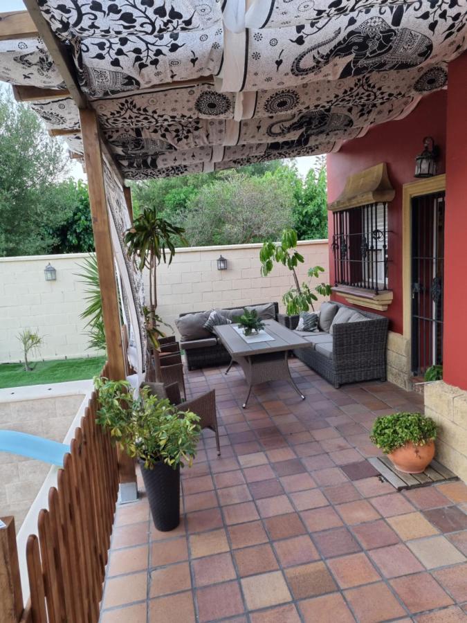 Vacaciones De Lujo.Chalet Piscina Y Playa.El Puerto 엘푸에르토데산타마리아 외부 사진