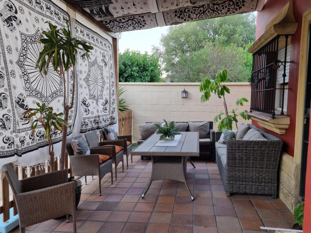 Vacaciones De Lujo.Chalet Piscina Y Playa.El Puerto 엘푸에르토데산타마리아 외부 사진