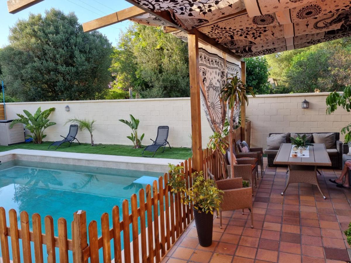 Vacaciones De Lujo.Chalet Piscina Y Playa.El Puerto 엘푸에르토데산타마리아 외부 사진