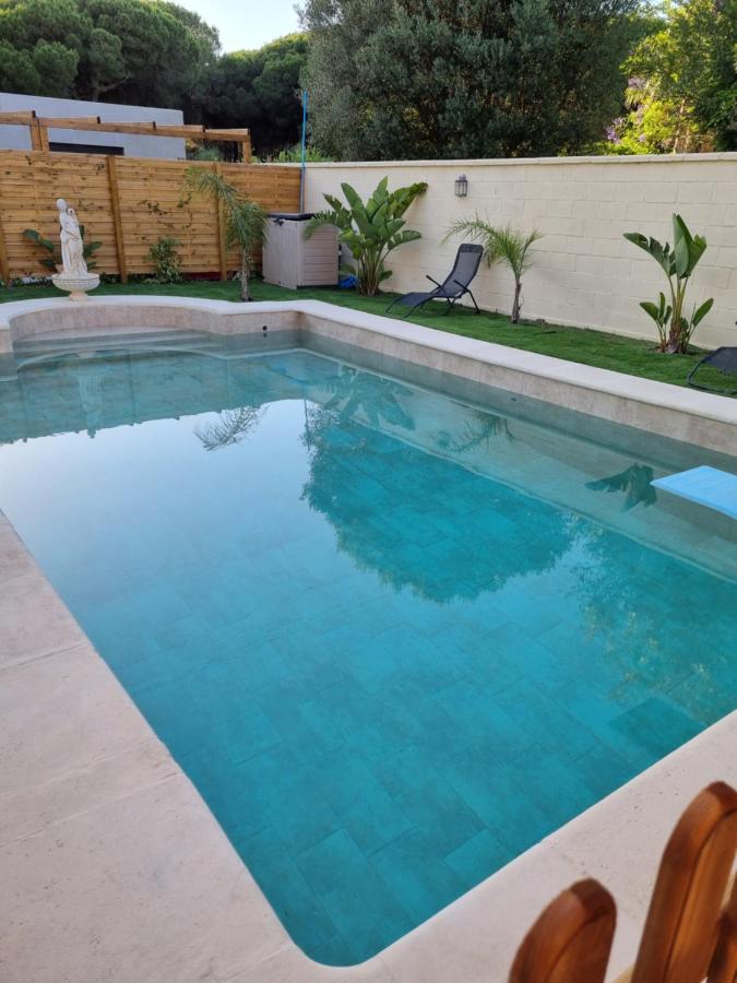 Vacaciones De Lujo.Chalet Piscina Y Playa.El Puerto 엘푸에르토데산타마리아 외부 사진